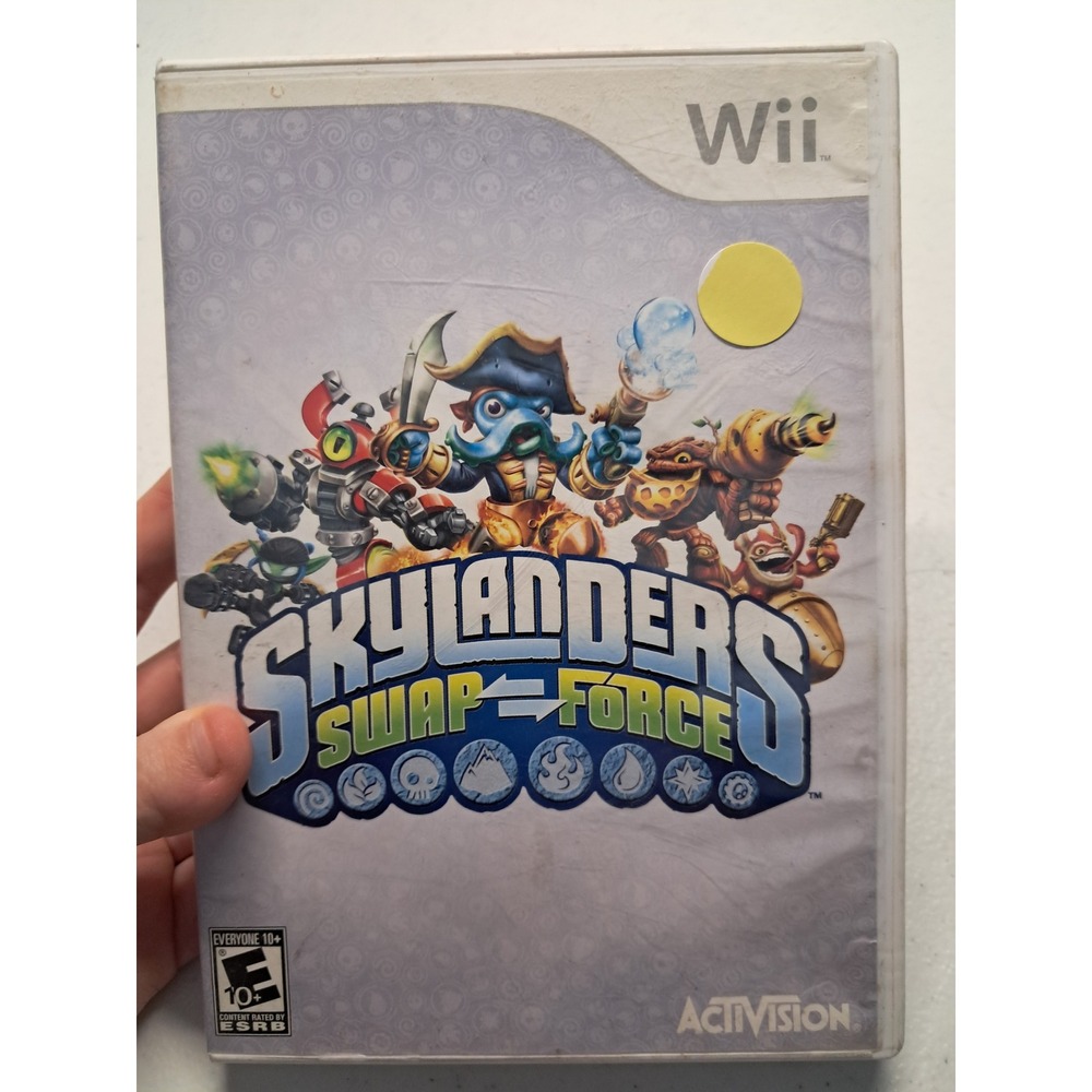 Skylanders Swap Force Nintendo Wii Game Activision RVL-SVX-USA-B0 Bundle Version